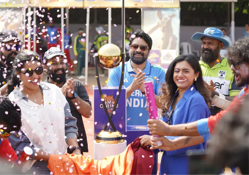 Blue Tigers Join Forces with Celebrity Cricketers Fraternity (CCF)