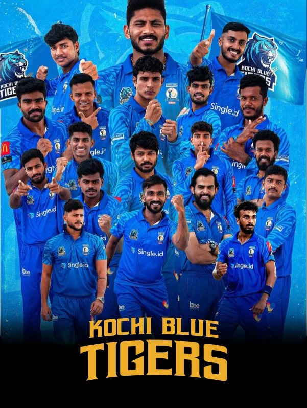 kochi blue tigers contact us