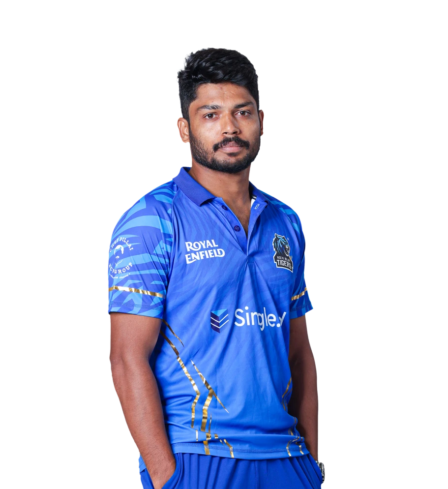 Kochi Blue Tigers cricket team left side