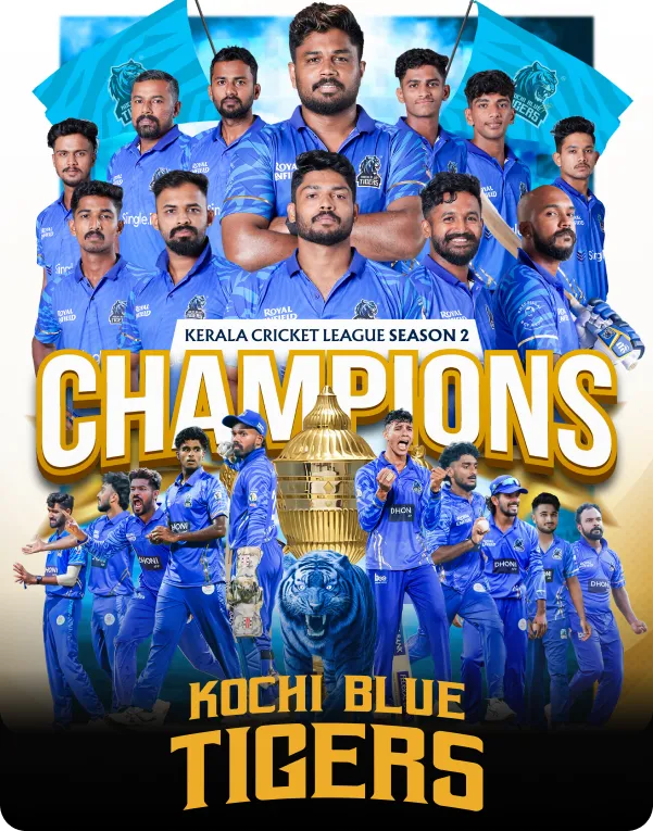 Kochi Blue Tigers Champions