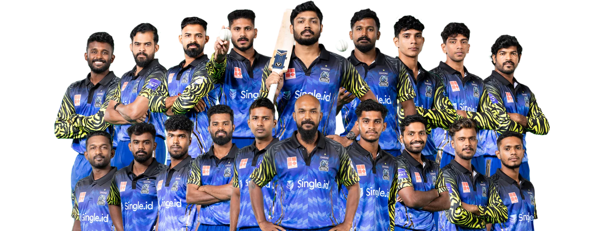 Kochi Blue Tigers cricket team right side